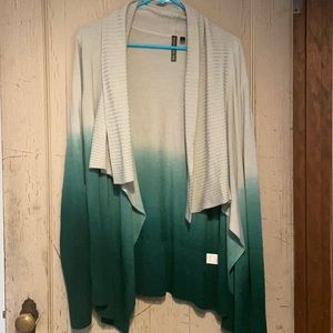 Long Sleeve Ombré Cardigan